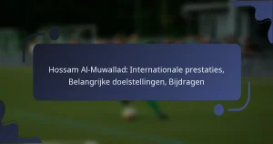 Hossam Al-Muwallad: Internationale prestaties, Belangrijke doelstellingen, Bijdragen